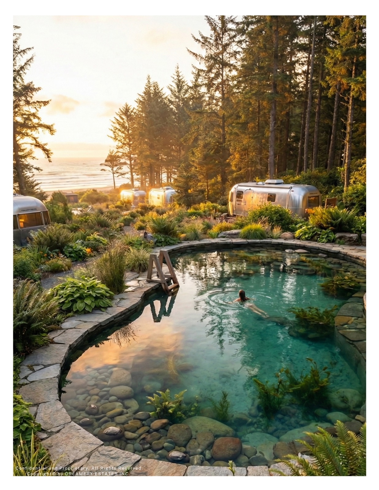 Van Isle Dreamery Estates concept render