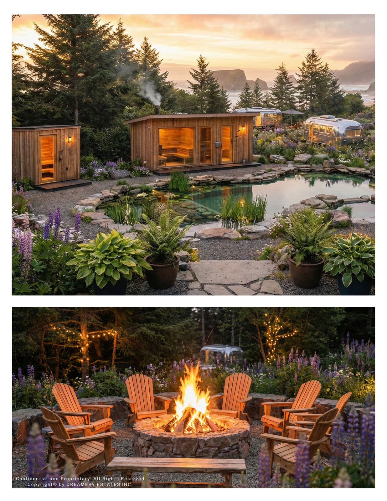 Van Isle Dreamery Estates concept render