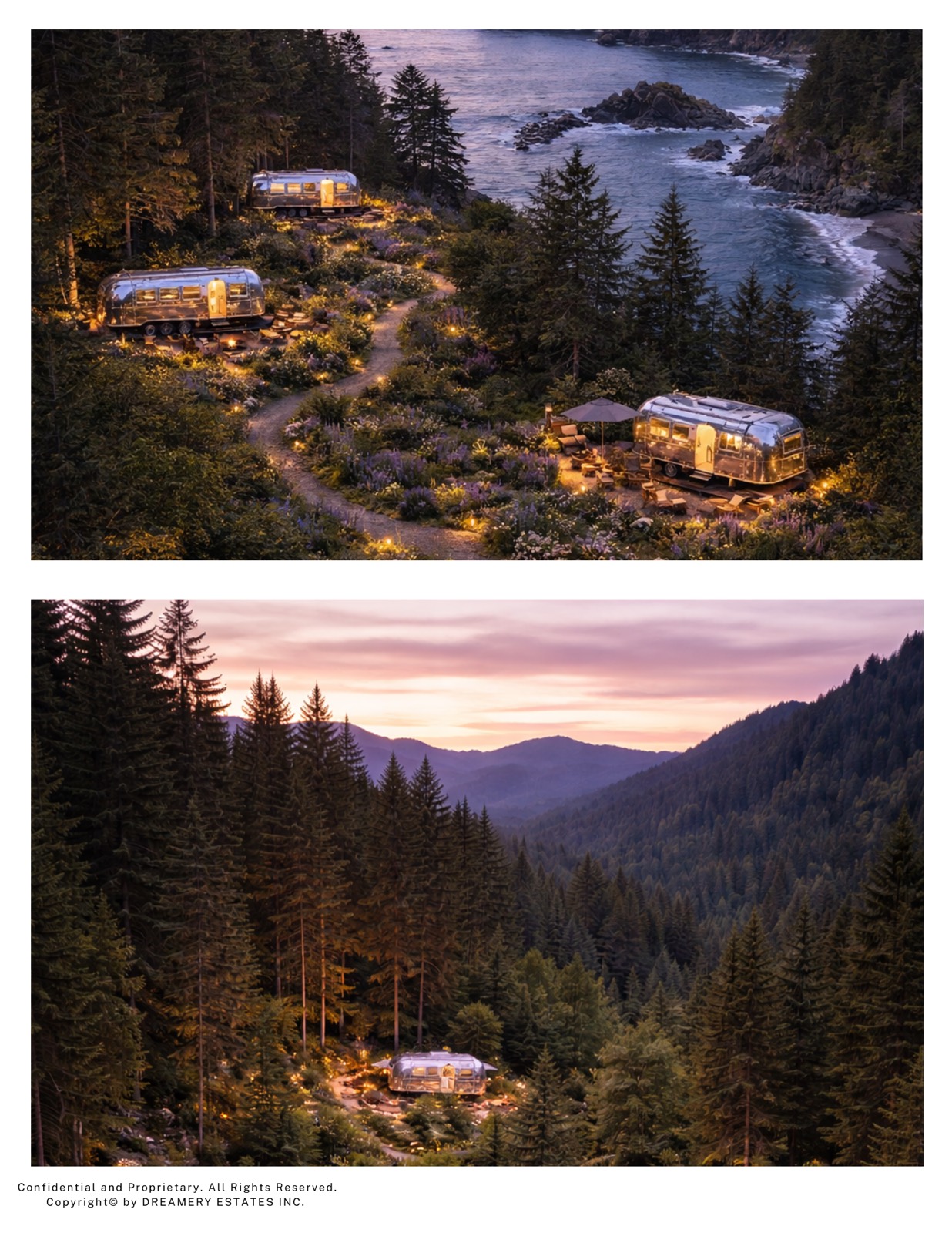 Van Isle Dreamery Estates concept render